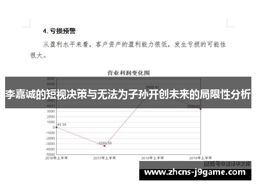 李嘉诚的短视决策与无法为子孙开创未来的局限性分析